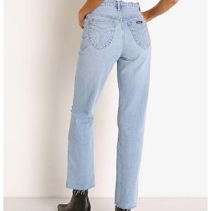 Rollas original straight high rise jeans size 26